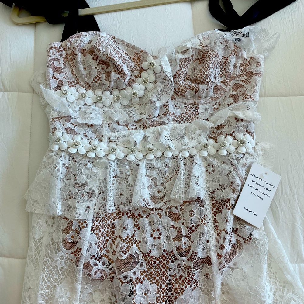 White dress
